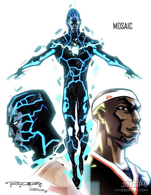 ꠺ڻ˸ʾ½ɫMosaic
