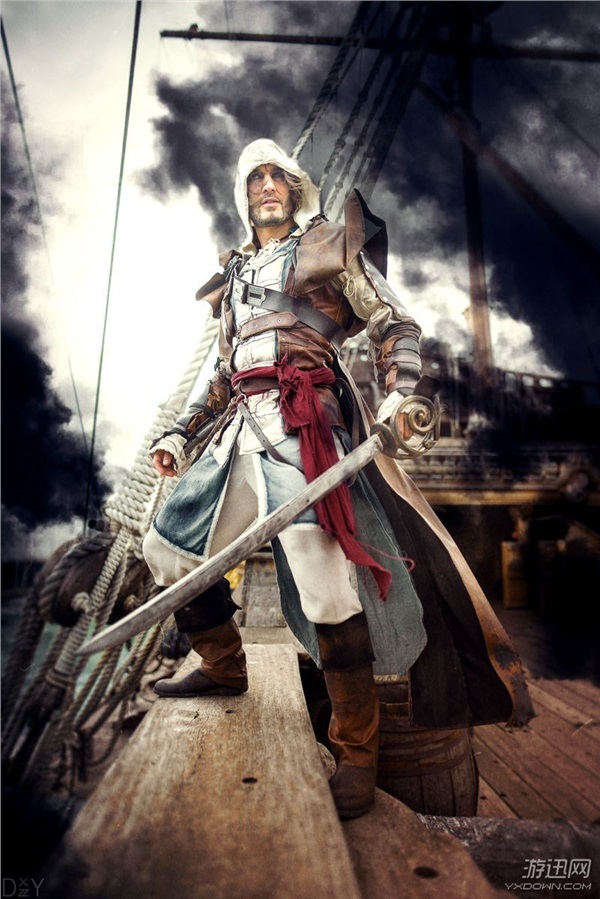 《刺客信條》神級(jí)Cos!帽兜大叔還原度逆天、帥過原作 《刺客信條》神級(jí)Cos!帽兜大叔還原度逆天、帥過原作