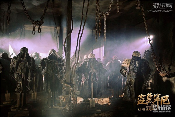 《盜墓筆記》“地宮詭域”劇照曝光 詭異墓室遍地鬼俑