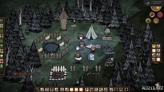 森林湖邊小屋(不是池塘小營地嗎?咋變了湖邊小屋了...)